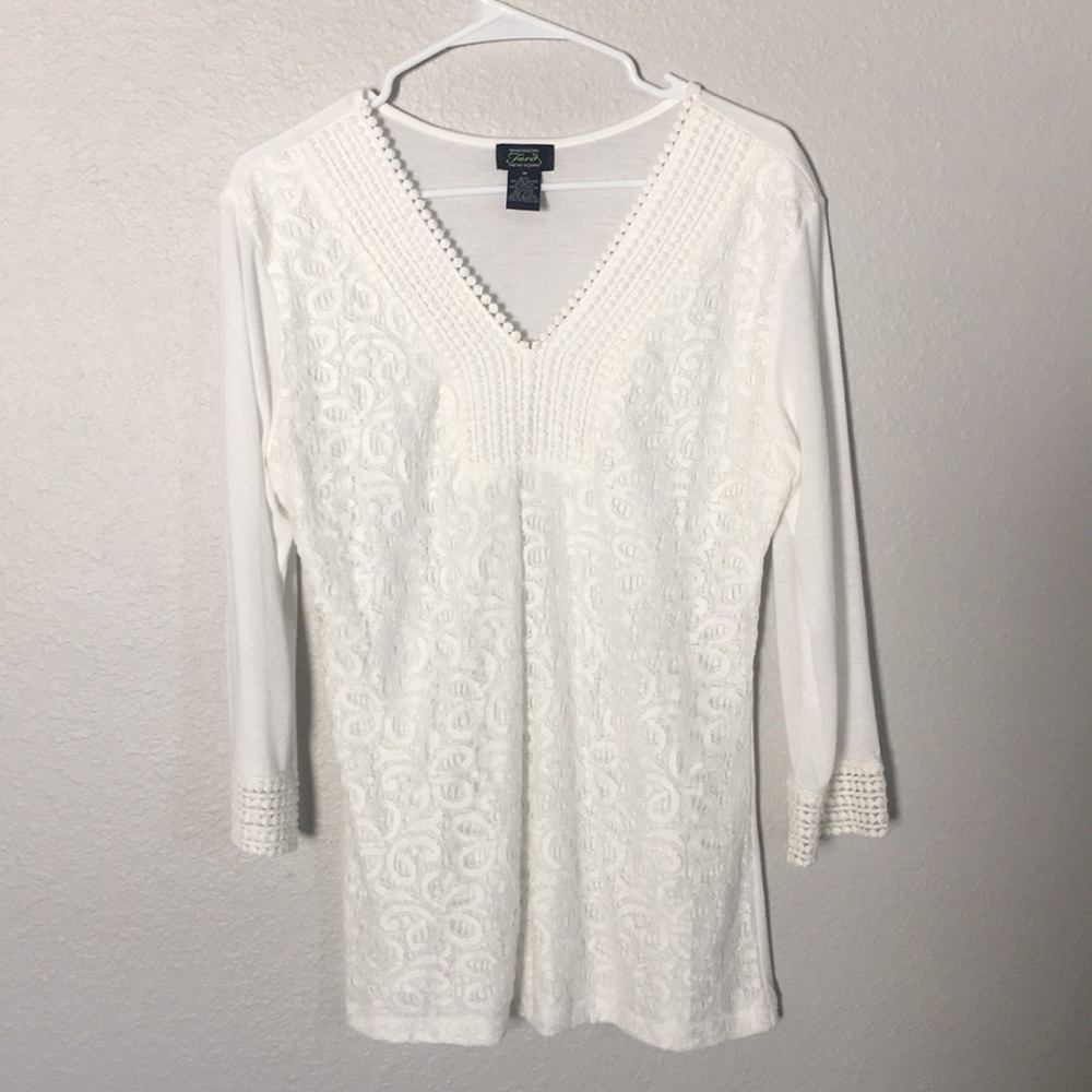 3/4 length sleeve tunic/shirt